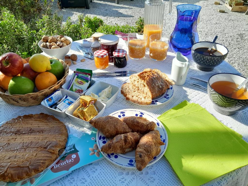 Jídlo v prázdninového domu nebo okolí