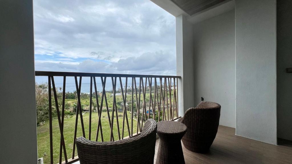 Balkón nebo terasa v ubytování 回長濱會館-原畫日風尚 Sinasera Resort