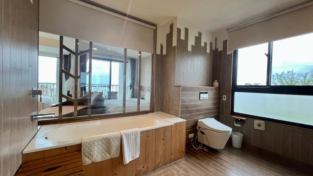 Koupelna v ubytování 回長濱會館-原畫日風尚 Sinasera Resort