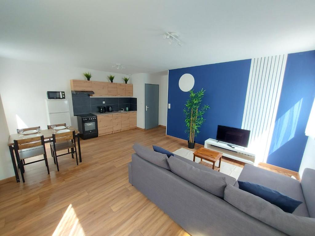 Η κουζίνα ή μικρή κουζίνα στο Cosy 3 - Audincourt centre