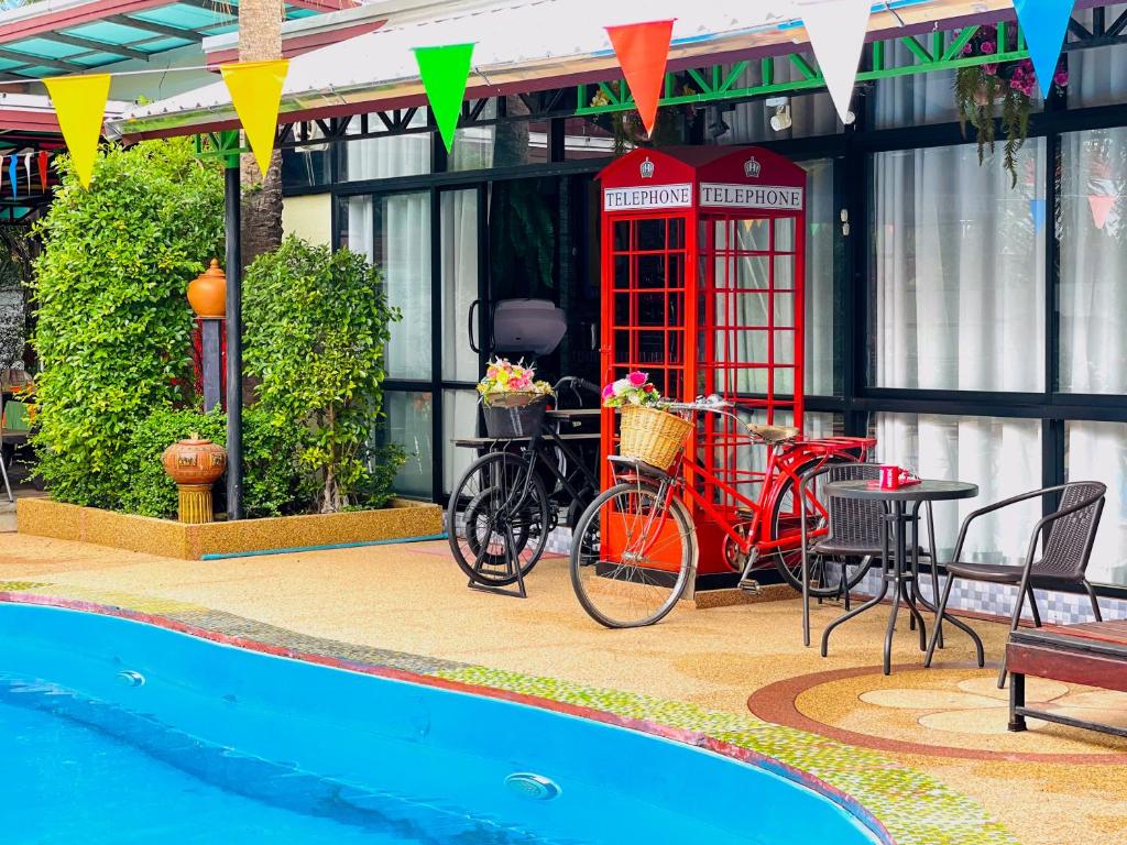 Πισίνα στο ή κοντά στο Pruksa Resort Detudom