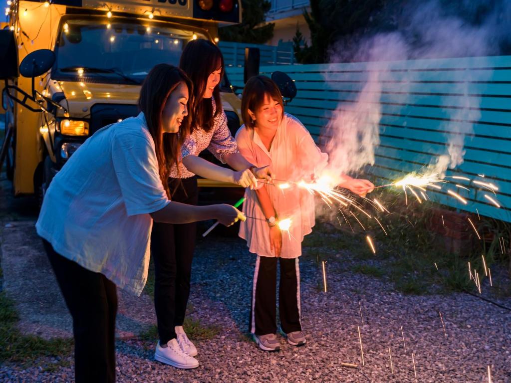Hosté ubytování Takatakiko Glamping Resort