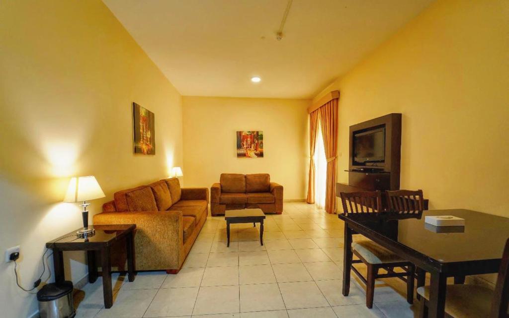Posezení v ubytování Asfar Resorts Al Ain