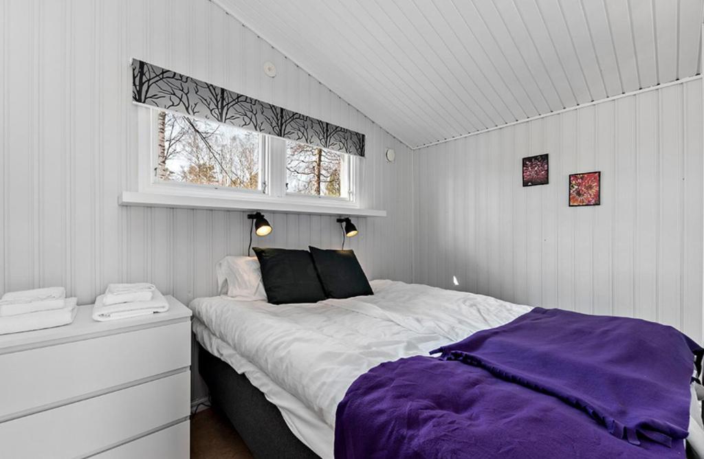 Postel nebo postele na pokoji v ubytování First Camp Ekudden-Mariestad