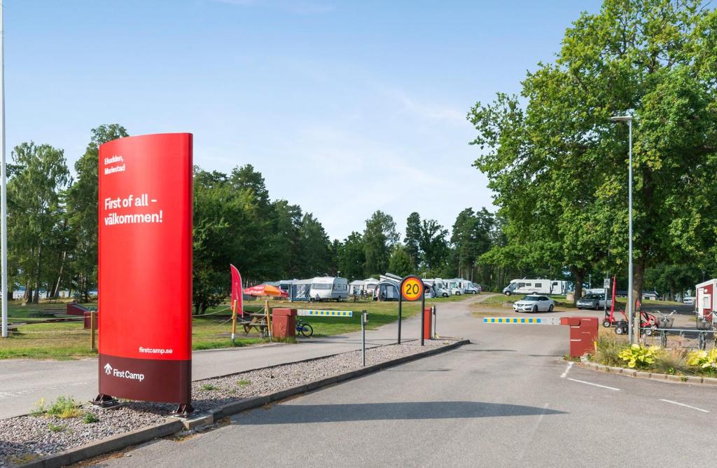 Herní místnost nebo prostor pro děti v ubytování First Camp Ekudden-Mariestad