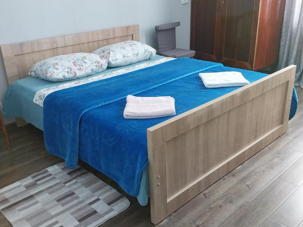 Postel nebo postele na pokoji v ubytování Guesthouse Leno