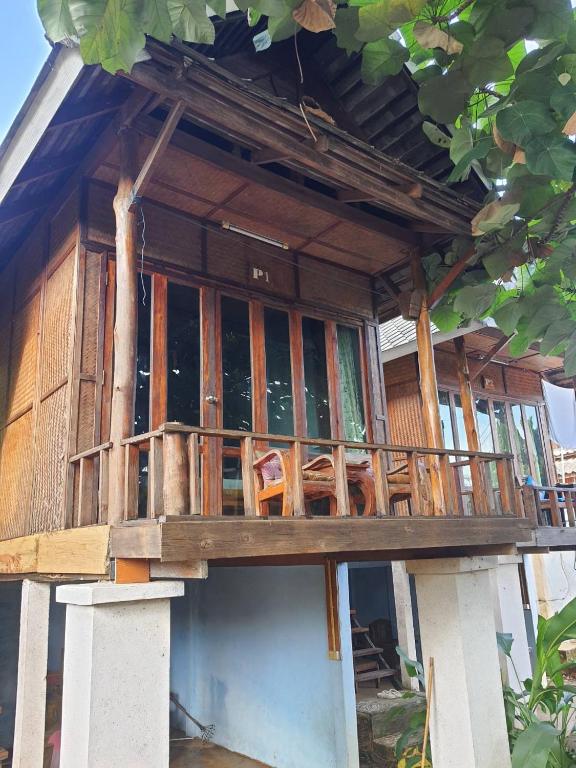 Balkón nebo terasa v ubytování Pai resort pageryaw