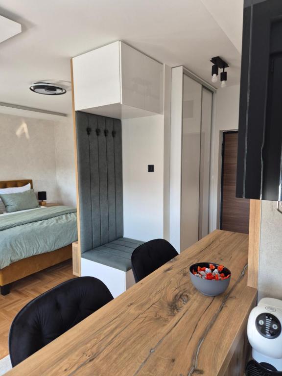 Postel nebo postele na pokoji v ubytování Apartman Milica