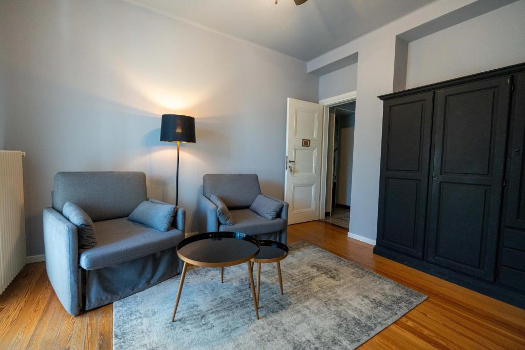 Posezení v ubytování Villa Toscanini