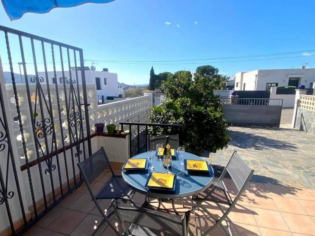 A balcony or terrace at Bages