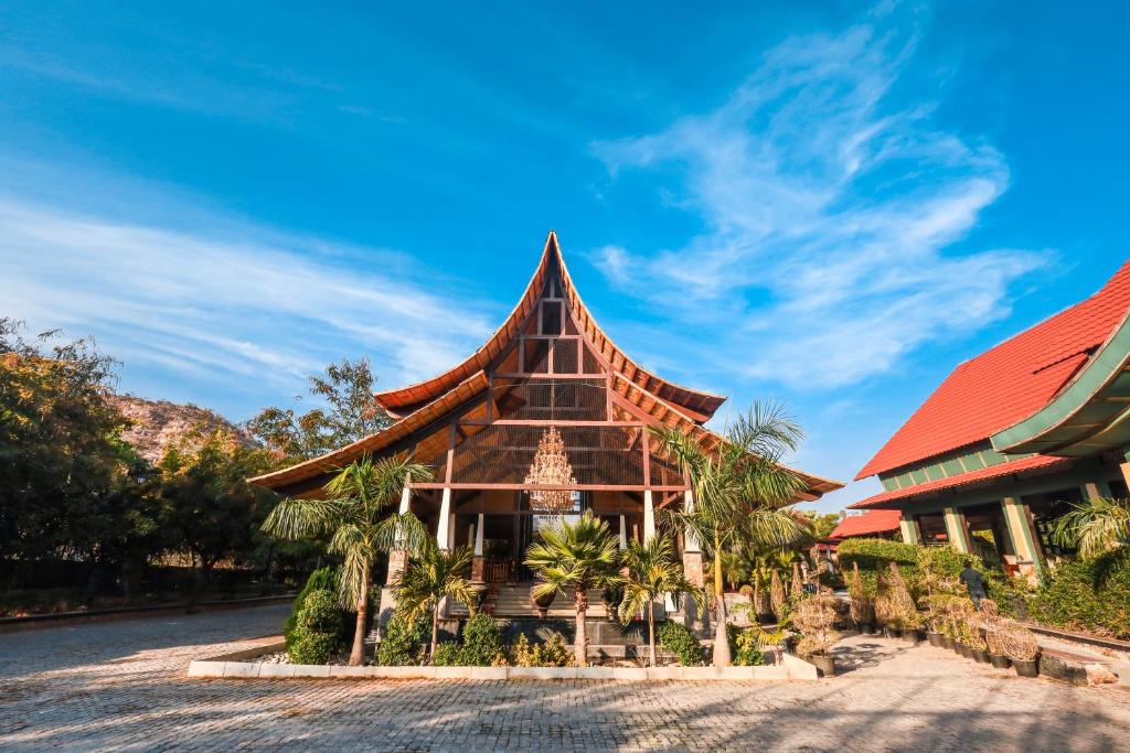 Budova, kde se rezort nachází