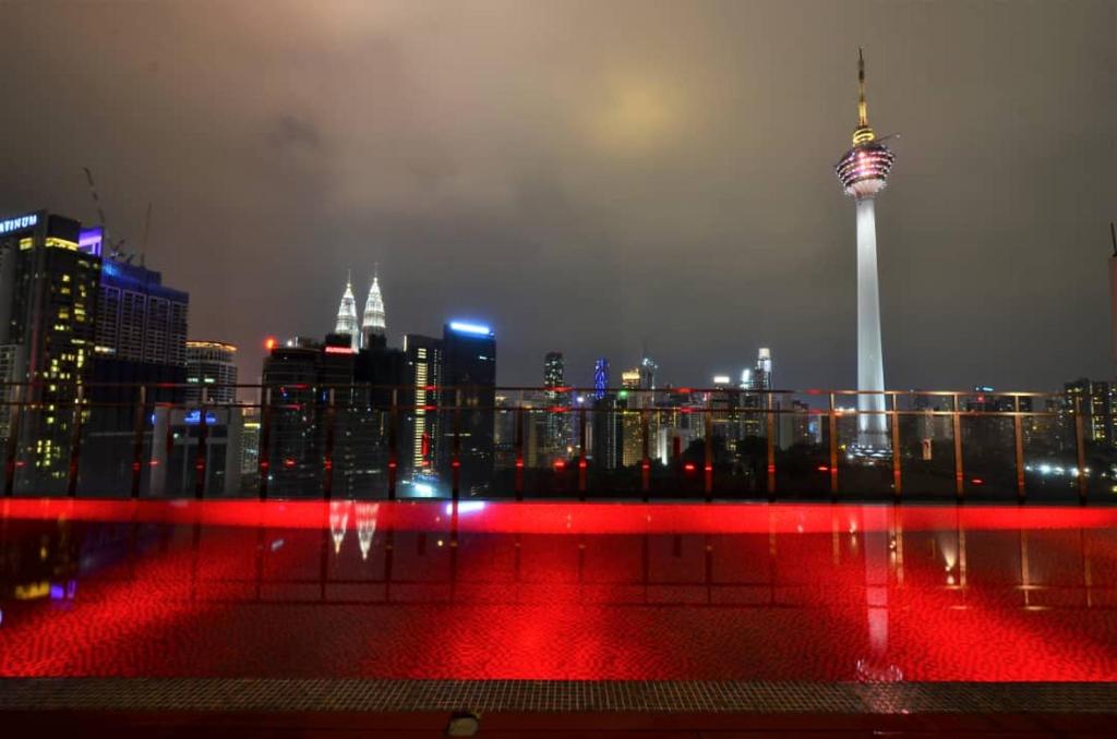 Nespecifikovaný výhled na destinaci Kuala Lumpur nebo výhled na město při pohledu z hotelu
