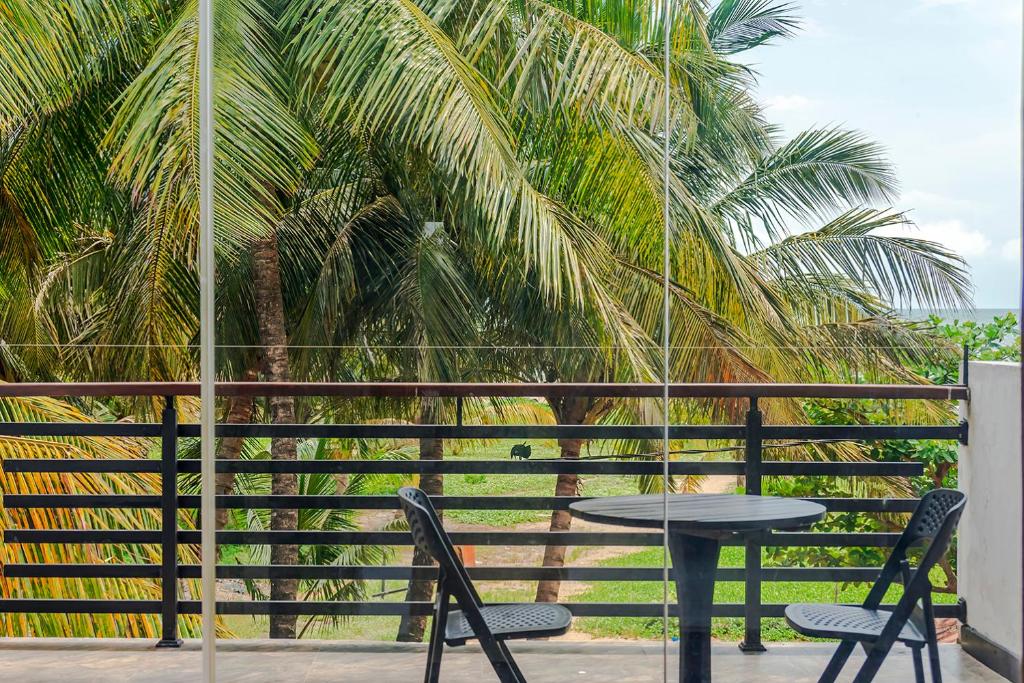 Balkón nebo terasa v ubytování Beverly Beach Negombo