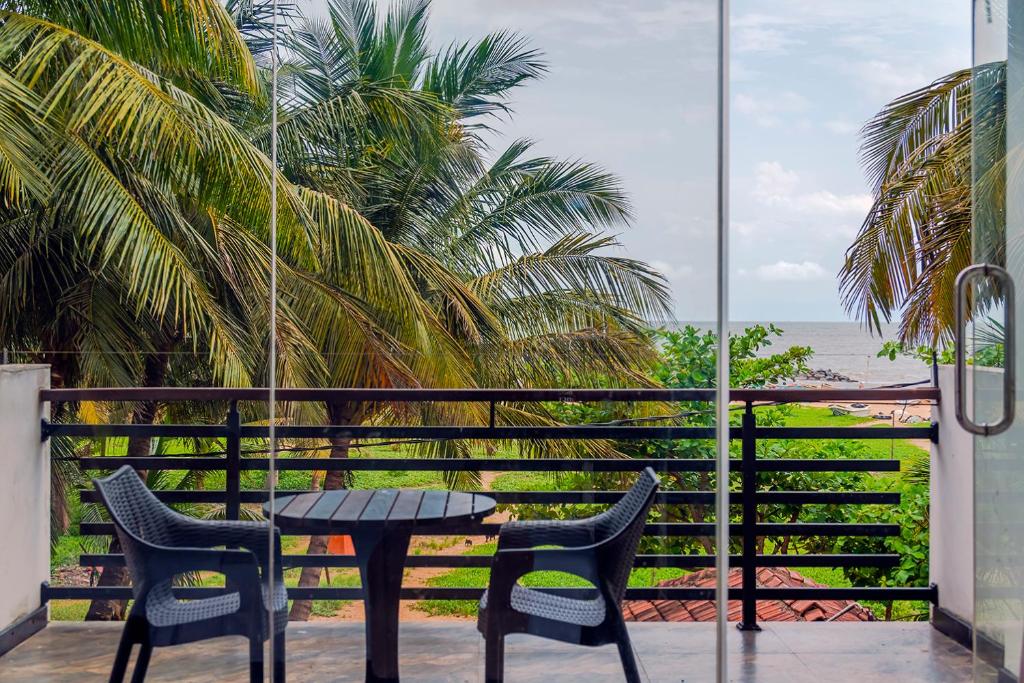 Balkón nebo terasa v ubytování Beverly Beach Negombo