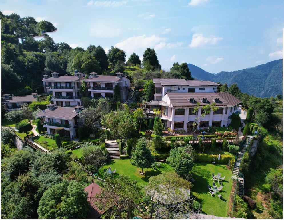 Paysage naturel près de le complexe hôtelier