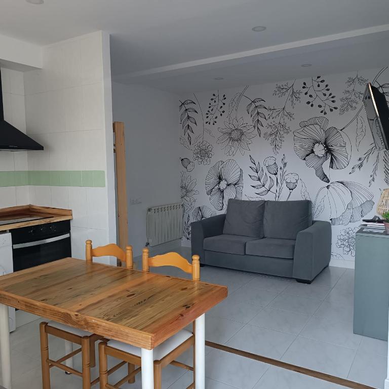 Kuchyňa alebo kuchynka v ubytovaní Apartamentos Rodeiramar 2A