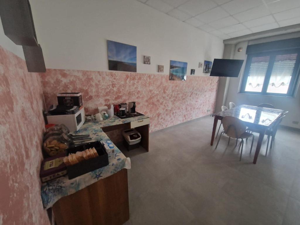 Kuchyň nebo kuchyňský kout v ubytování Pennaluce