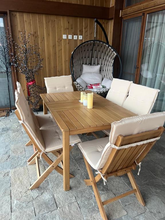 Posezení v ubytování Pirin Golf Villa Relax
