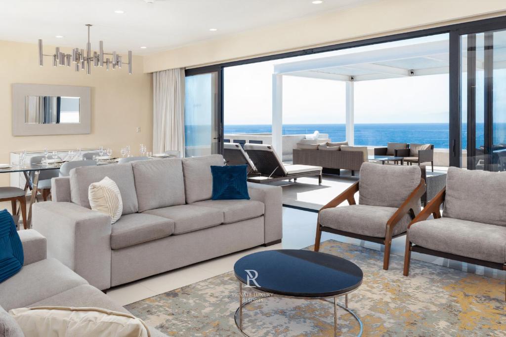 Three Bdr Penthouse Ocean Front-Villa La Valencia, Cabo San Lucas ...