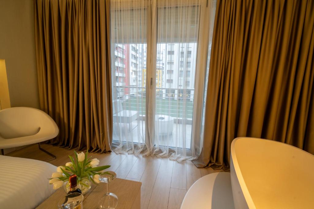 Posezení v ubytování Lake Drive Rooms&Apartments