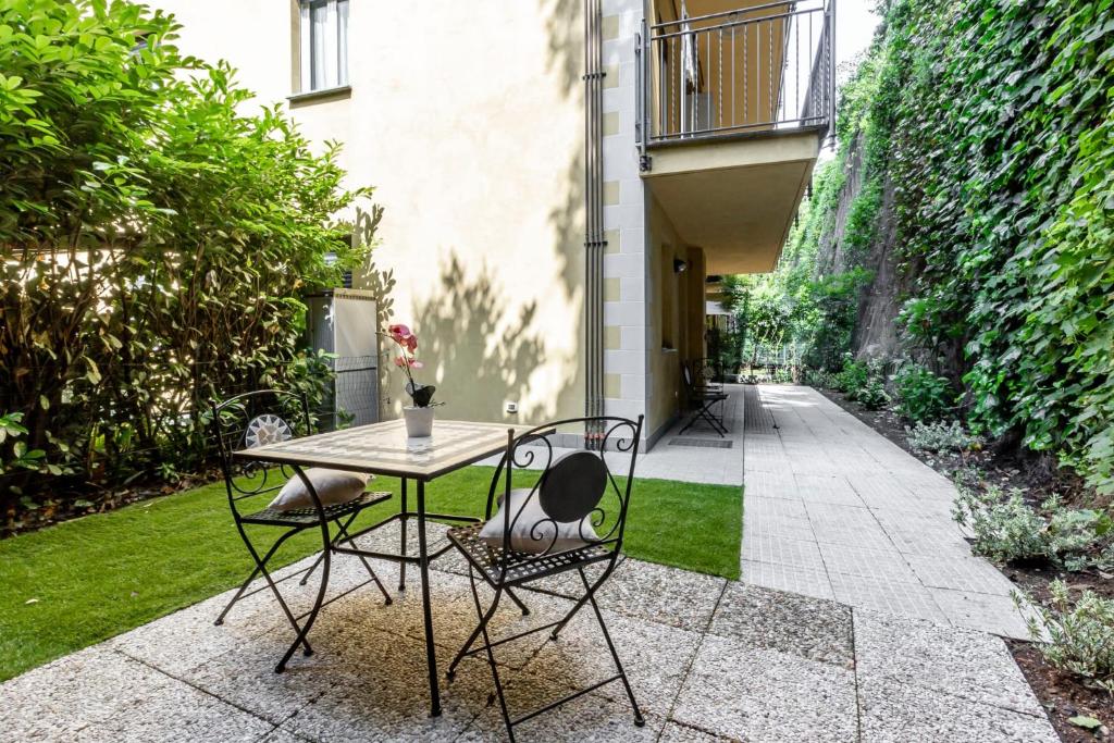 Zahrada ubytování CASA SOFIA- Giardino e Garage privato