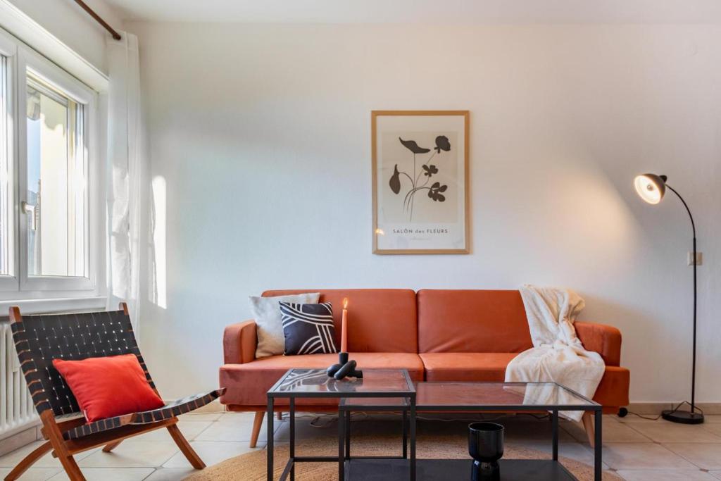 Posezení v ubytování Elegant, Lugano Lake View, pool and private parking