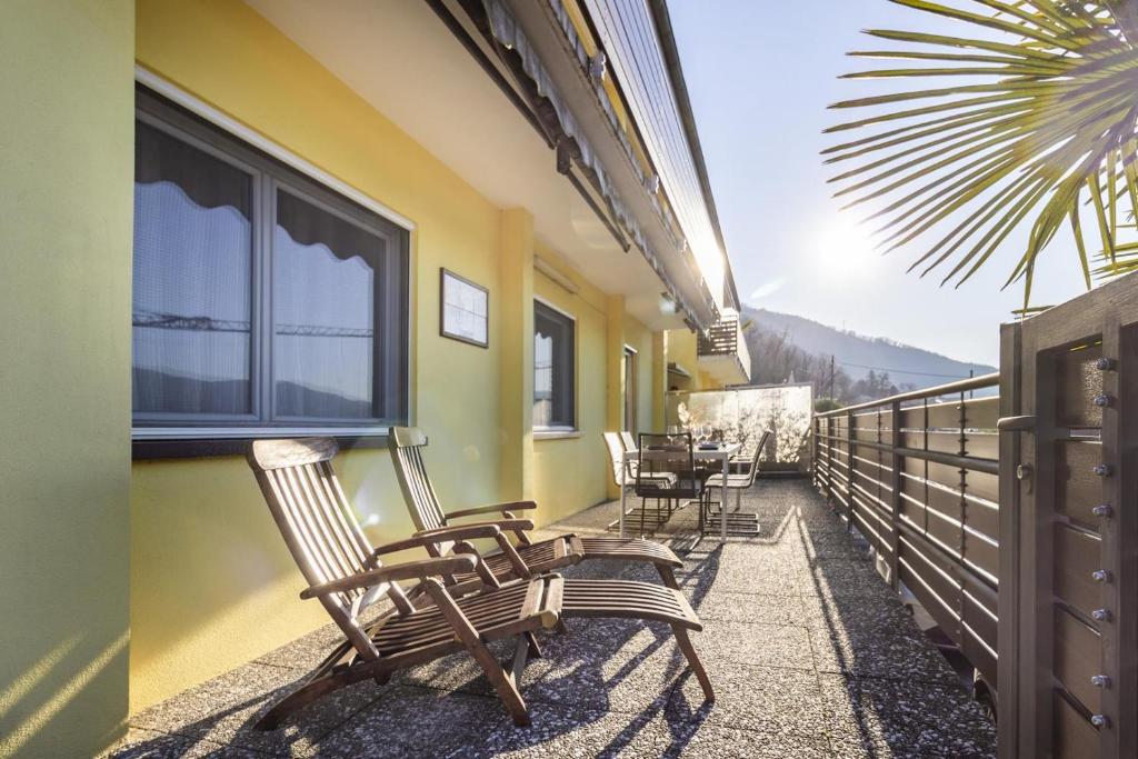 Nespecifikovaný výhled na hory nebo výhled na hory při pohledu z apartmánu