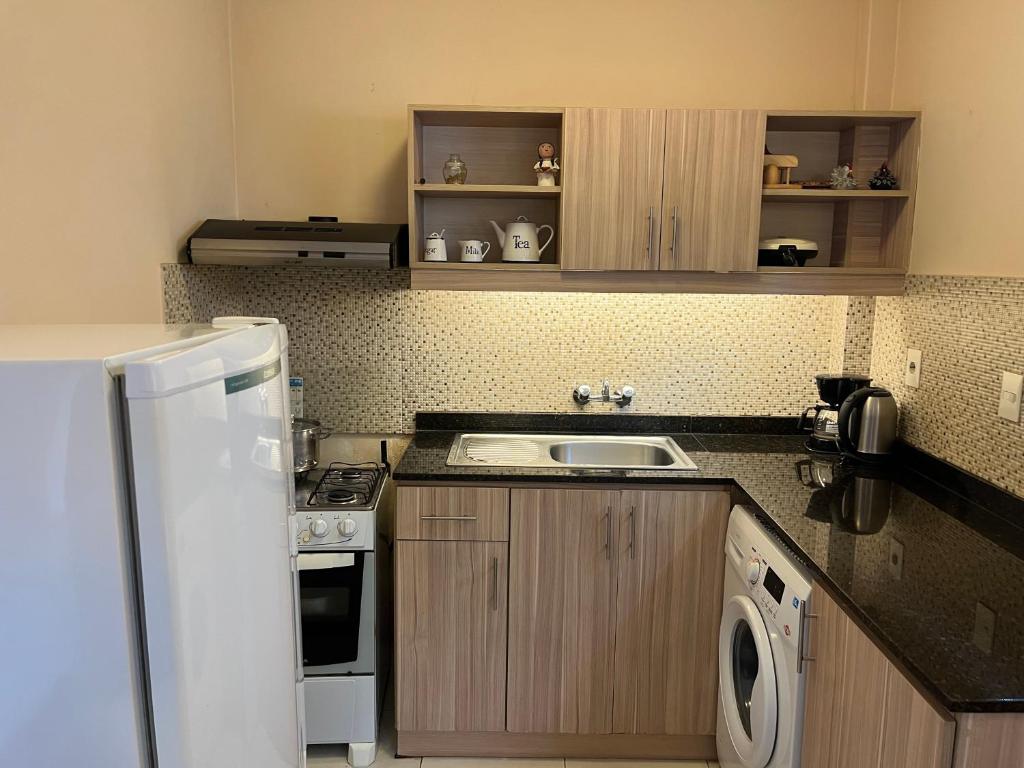 Köök või kööginurk majutusasutuses Mandala Apartments