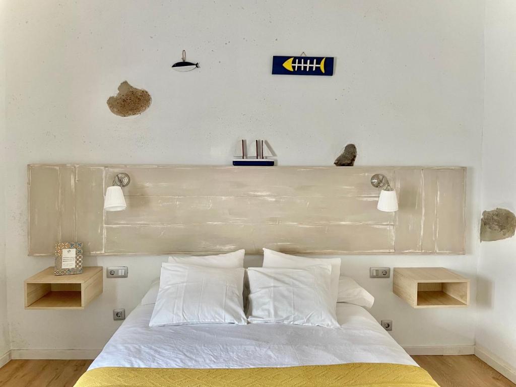 Postel nebo postele na pokoji v ubytování Casa Ines