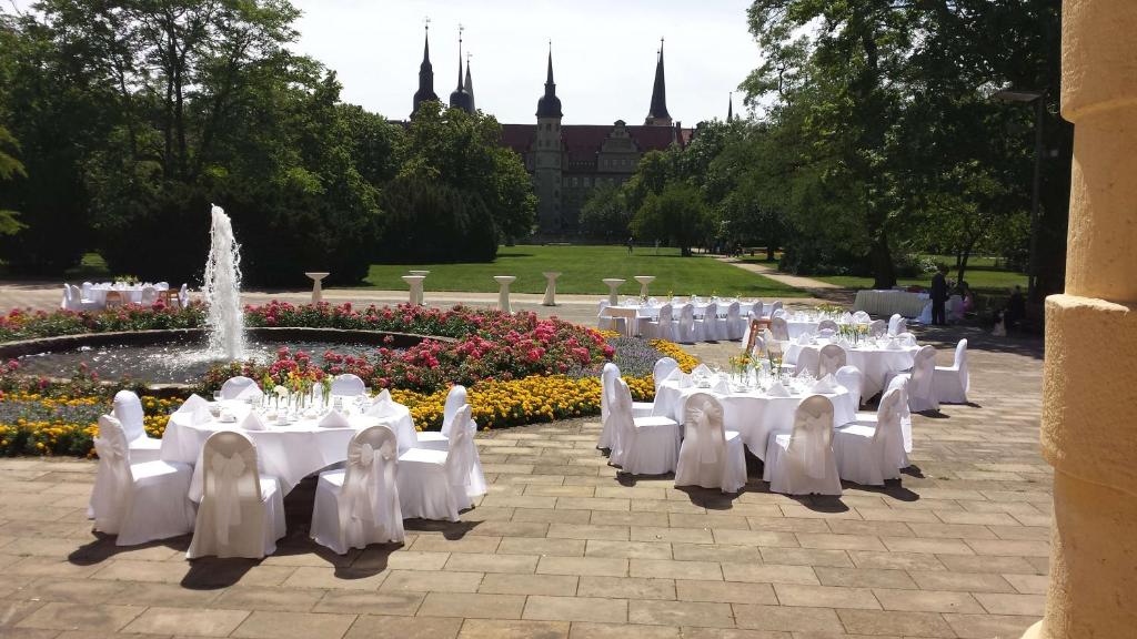 Zahrada ubytování Radisson Blu Hotel Halle-Merseburg