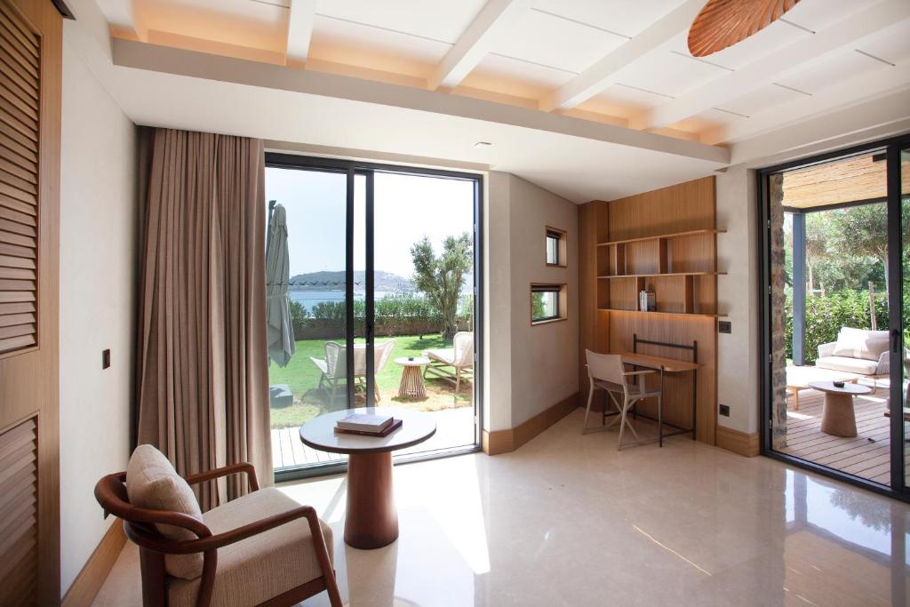 Kuchyň nebo kuchyňský kout v ubytování Palaia Hotel Datça