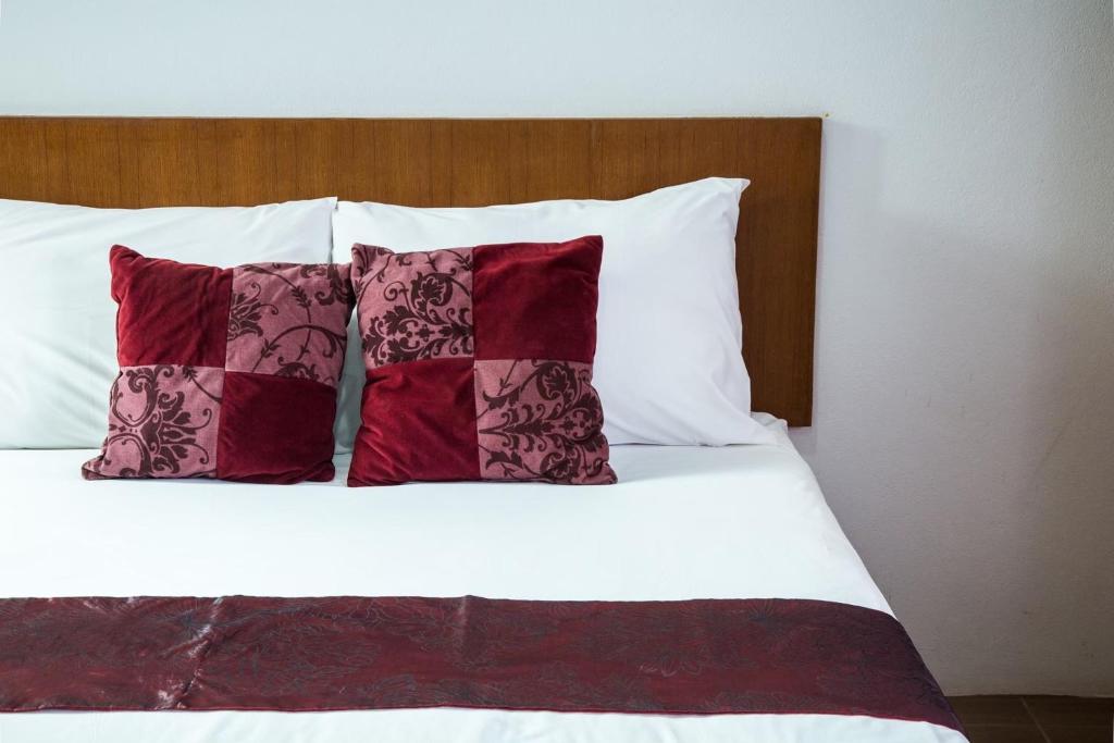 Postel nebo postele na pokoji v ubytování Eco Hostel Hua Hin