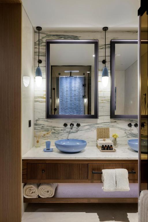 Koupelna v ubytování Palaia Hotel Datça