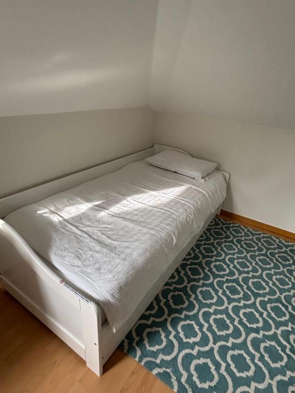 Postel nebo postele na pokoji v ubytování Studio well equipped in Kirchberg for families