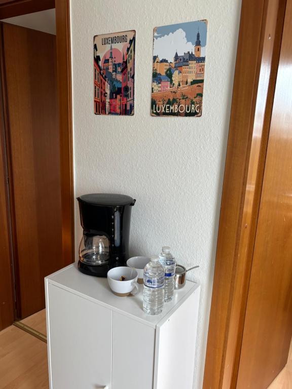 Kuchyň nebo kuchyňský kout v ubytování Studio well equipped in Kirchberg for families