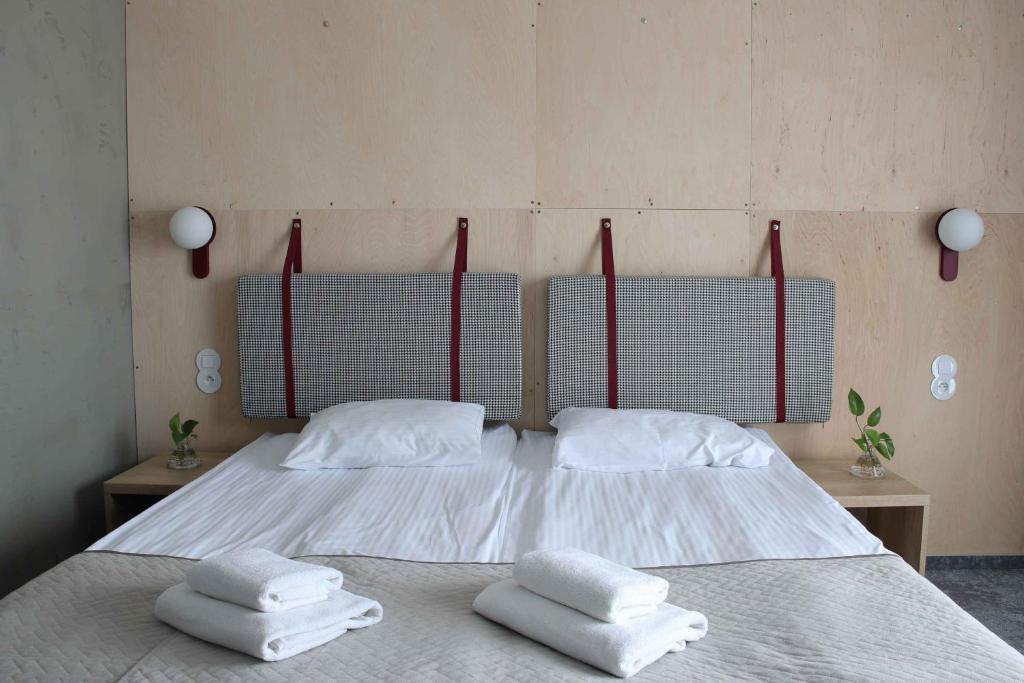 Postel nebo postele na pokoji v ubytování Baltic Hotel