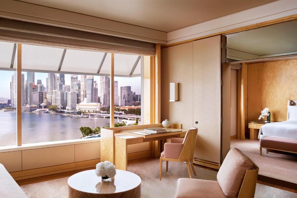 Posezení v ubytování The Ritz-Carlton, Millenia Singapore