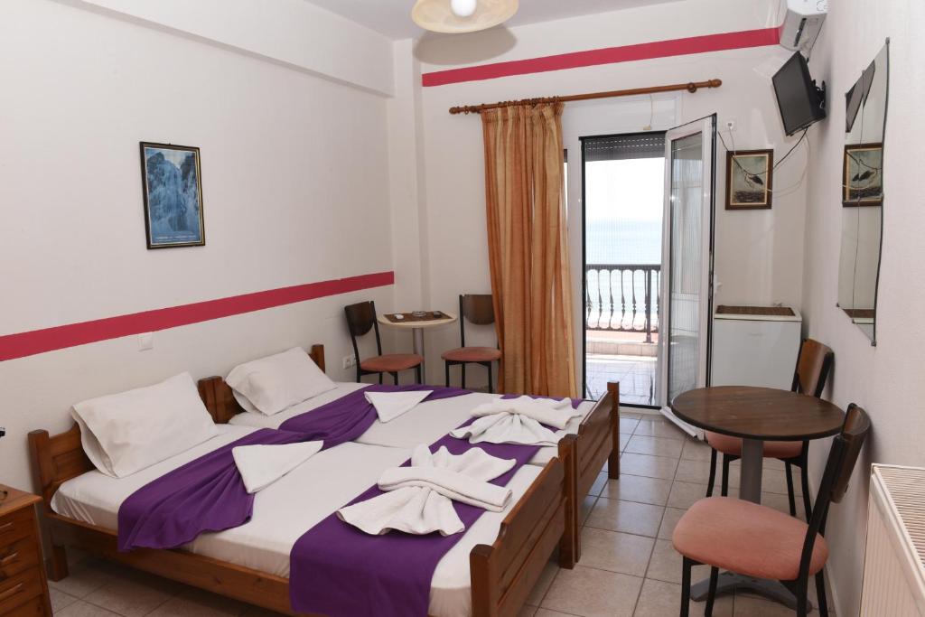 Posezení v ubytování Star Beach Resort - Makrygialos Beachfront Nests