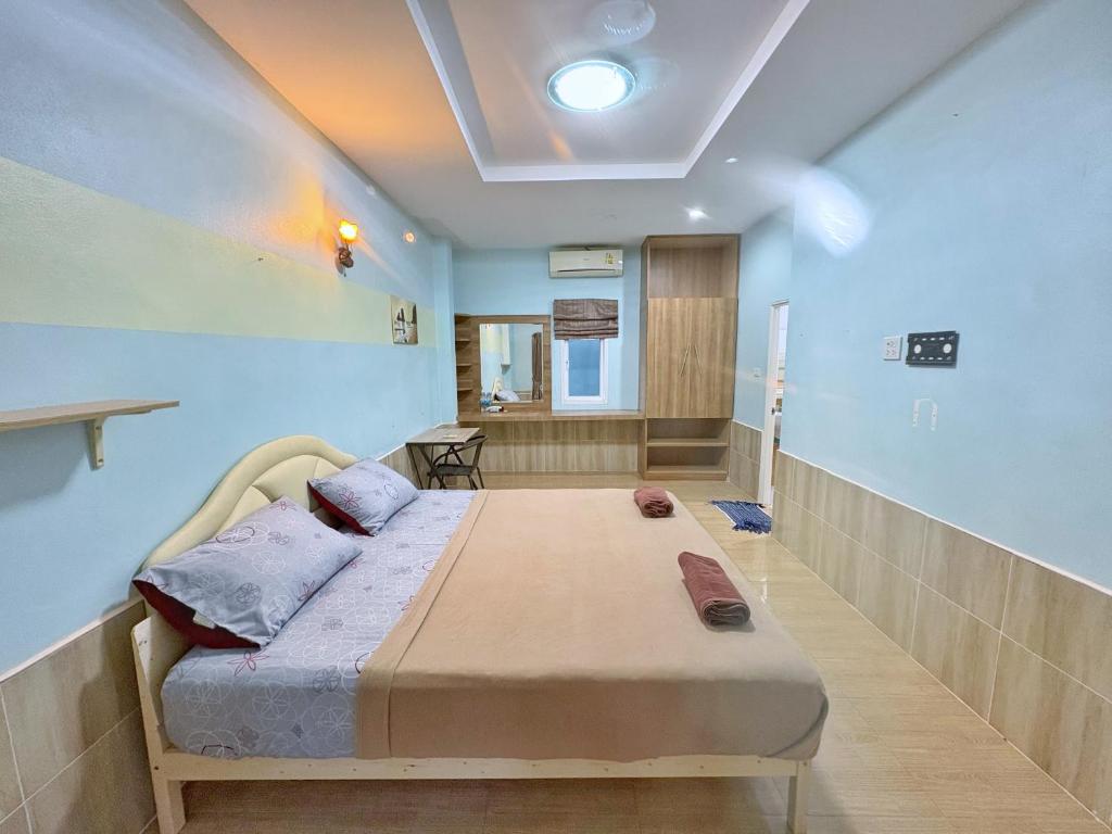 Postel nebo postele na pokoji v ubytování Krabi Ava Hill