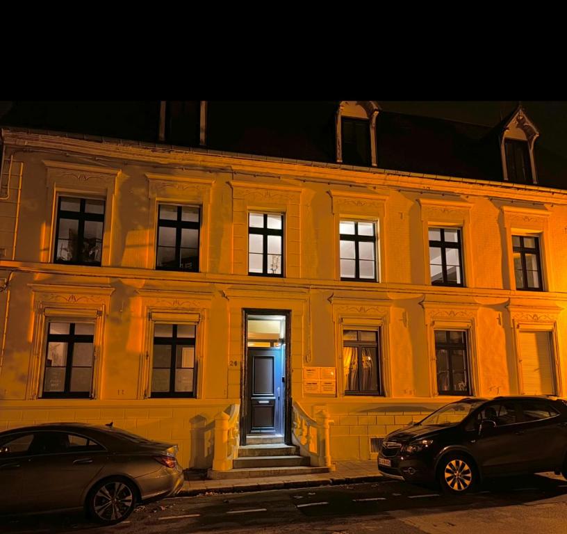 Budova, kde se penzion nachází