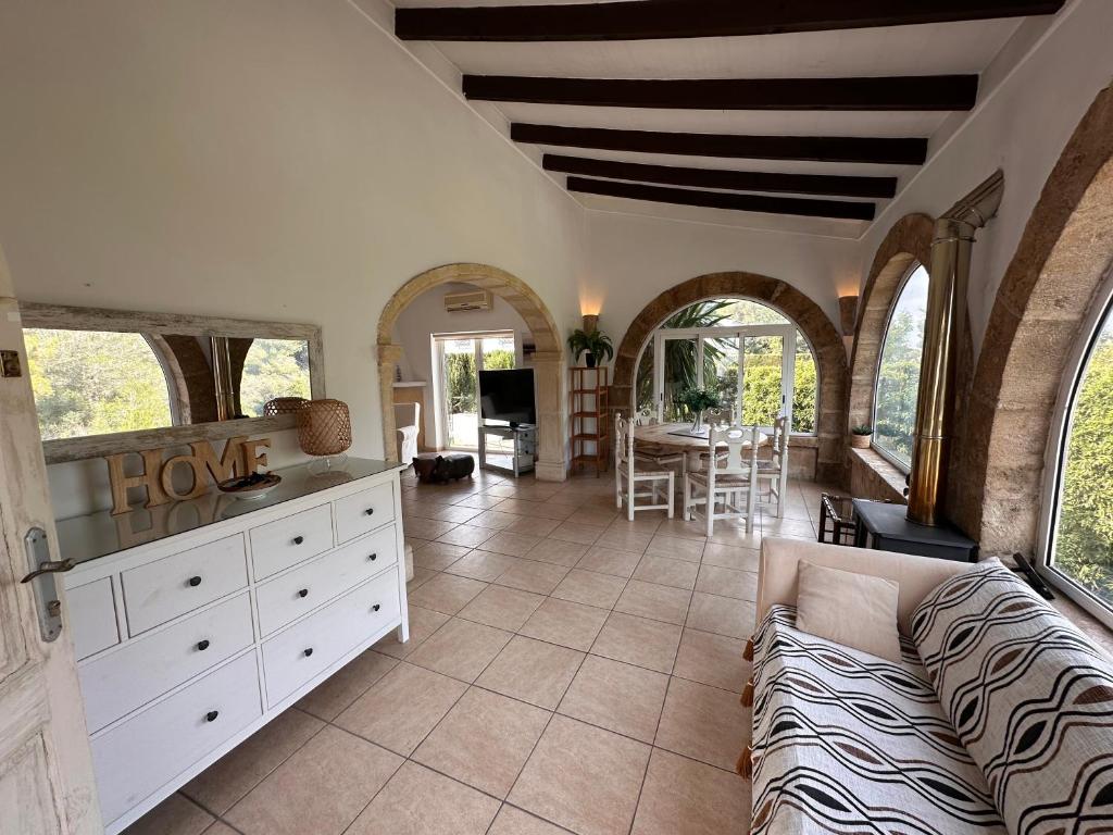 Posezení v ubytování Chalet Santa Rosa