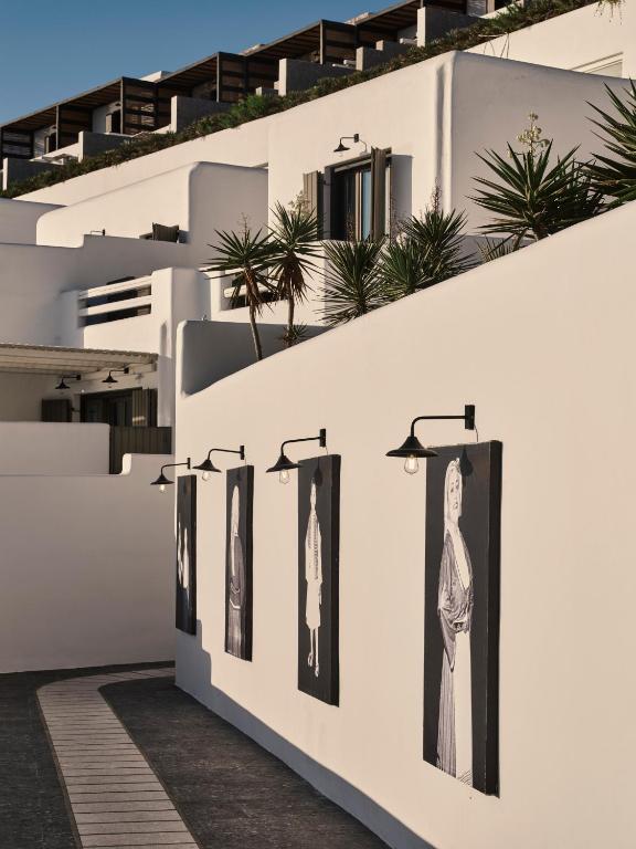 Balkón nebo terasa v ubytování Myconian Avaton, a Member of Design Hotels