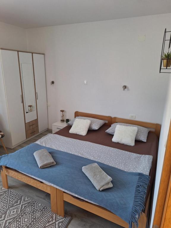 Postel nebo postele na pokoji v ubytování Sobe Sky