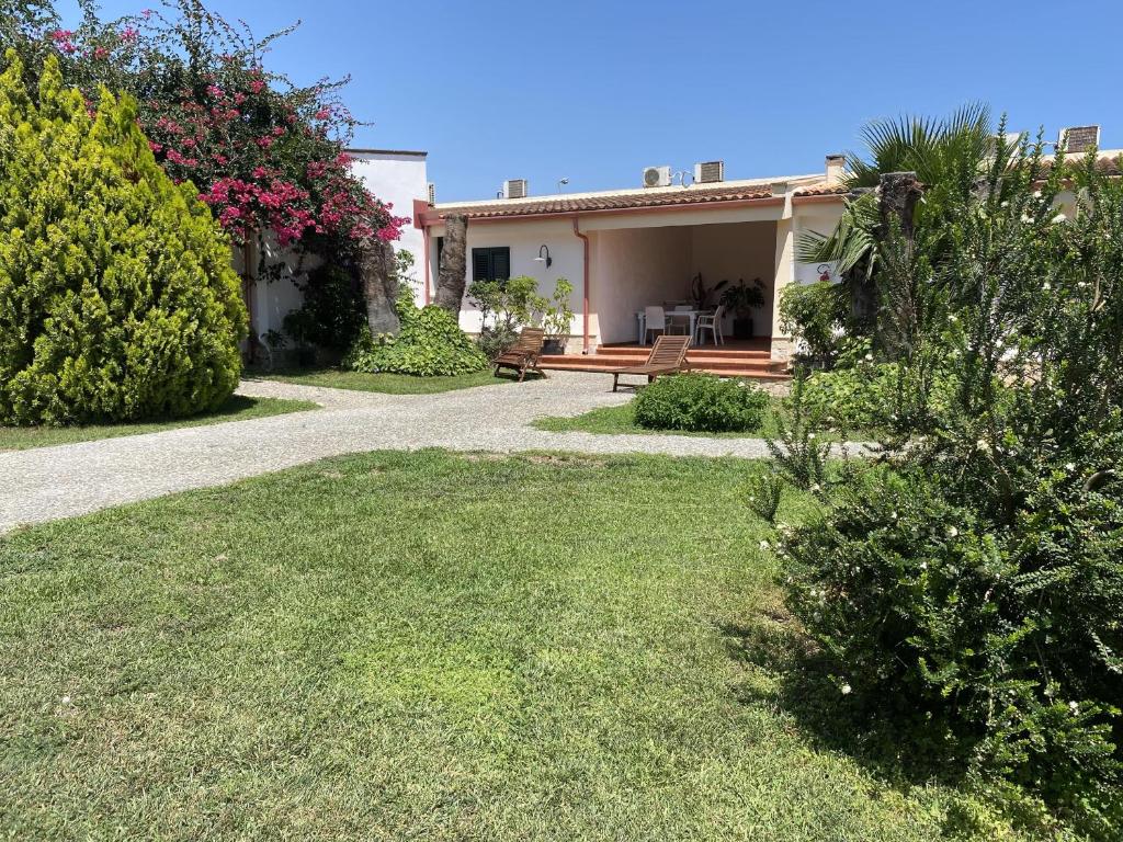 Zahrada ubytování Agriturismo Il Piccolo Lago