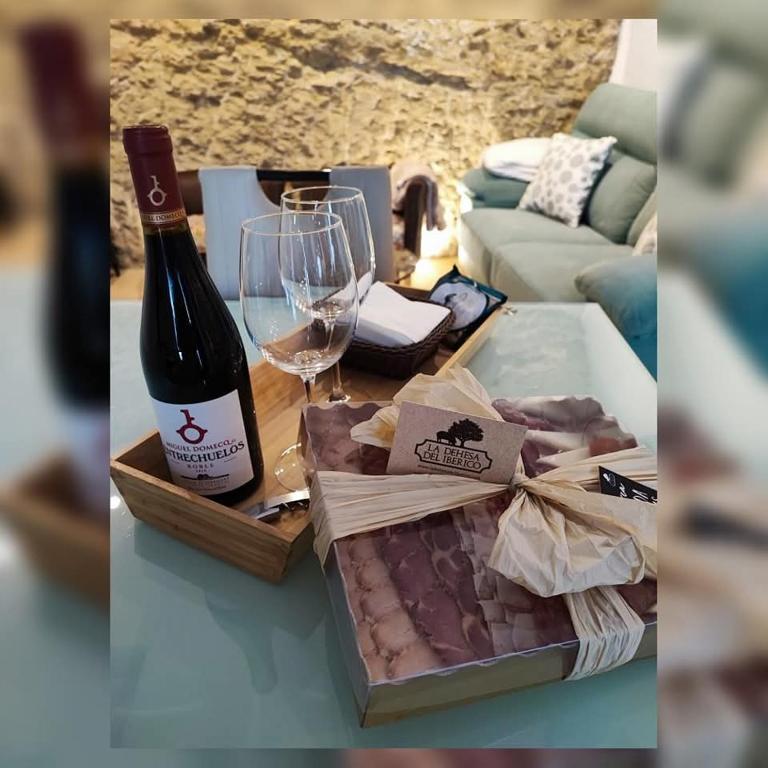 Nápoje v ubytování Casa Cueva El Arrabal
