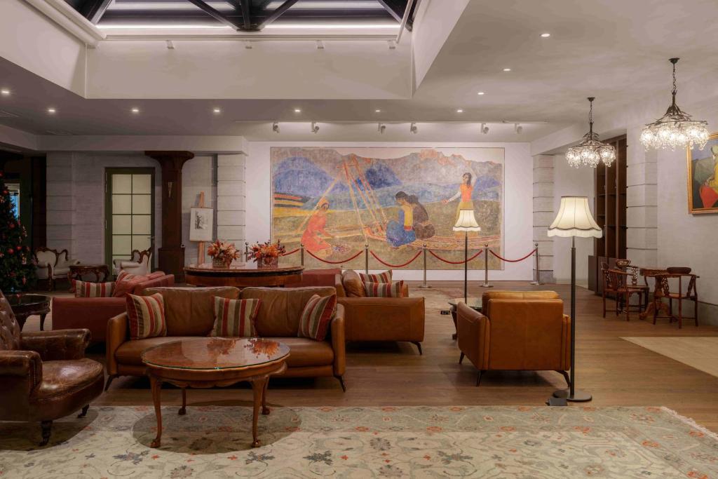 Posezení v ubytování GRAND HOTEL GYUMRI by APRICOT Hotels