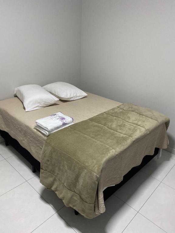 Postel nebo postele na pokoji v ubytování Hotel Bueno's - Francisco Beltrão