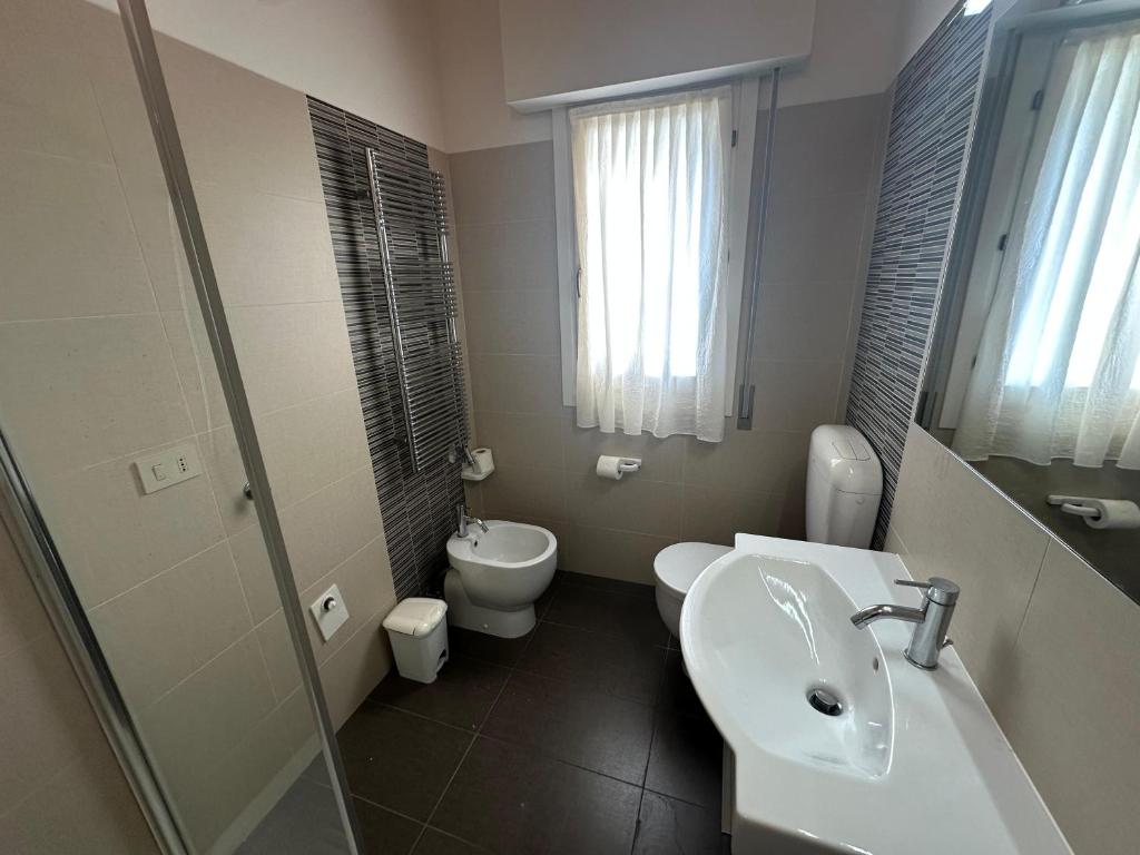 Kúpeľňa v ubytovaní Residence Antares - Agenzia Cocal