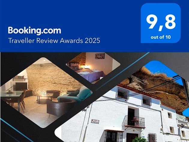 Certifikát, hodnocení, plakát nebo jiný dokument vystavený v ubytování Casa Cueva El Arrabal