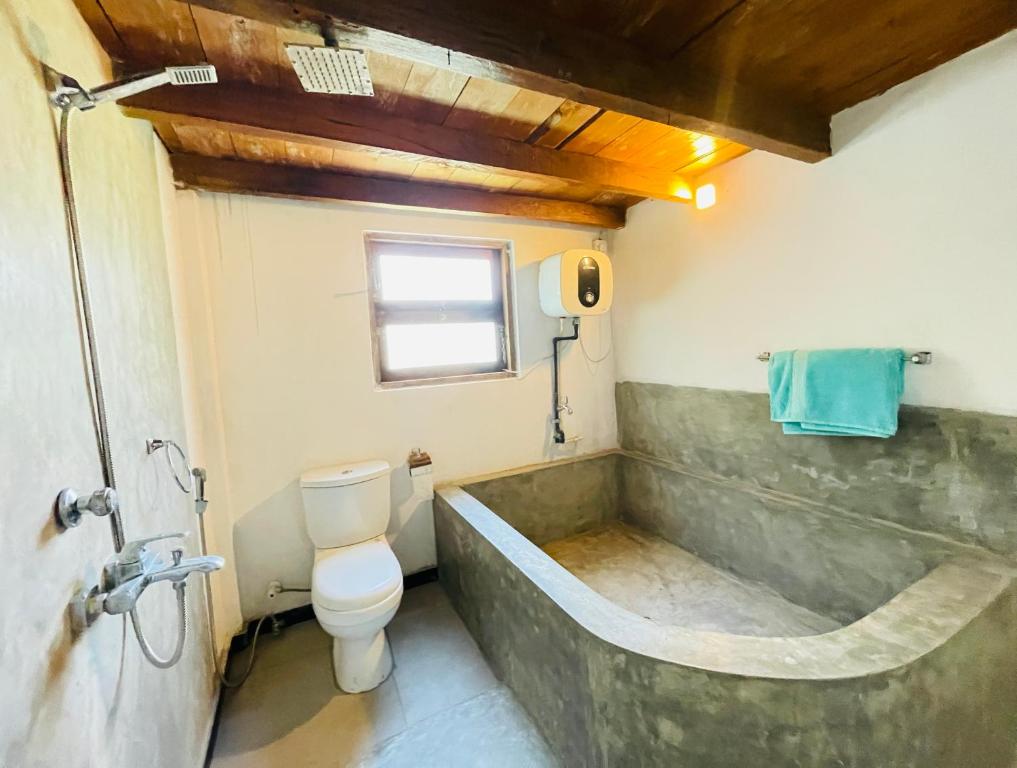 Ένα μπάνιο στο Lotus Villa